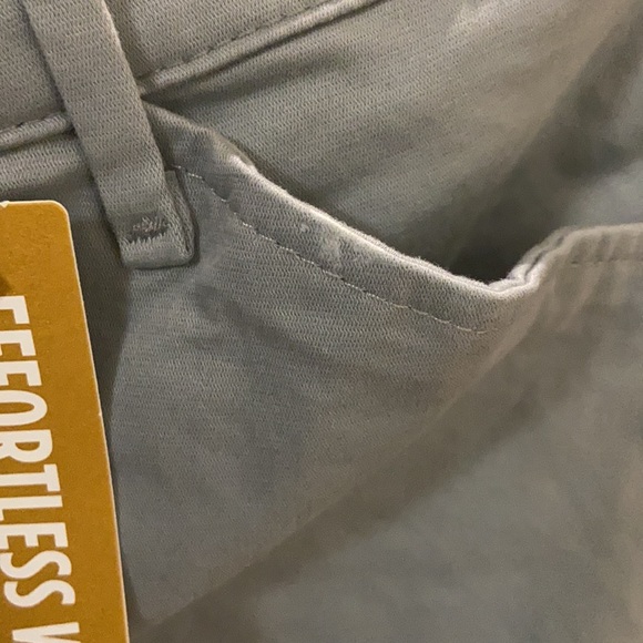 NWT Lee Women's Haze Gray Straight Leg Pants 6L - Picture 8 of 10